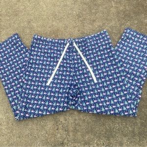 Vineyard Vines Men’s XL Cotton Santa Whale Pajama Pants